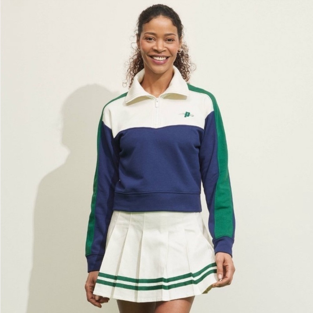 Prince Pickleball French terry 1/4 Zip Pullover Sweatshirt XXL NWT